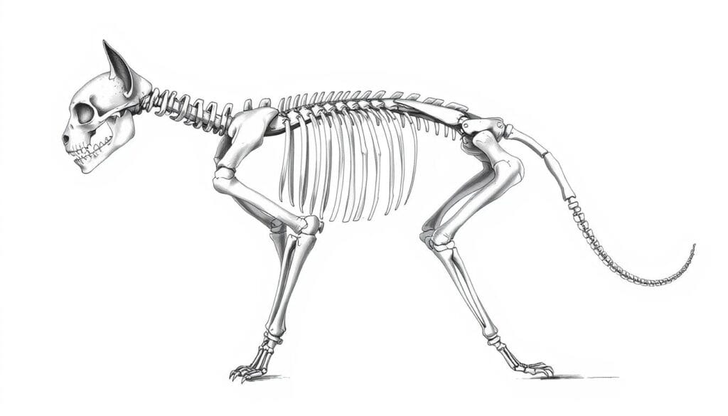 cat skeletal system cat skeletal system